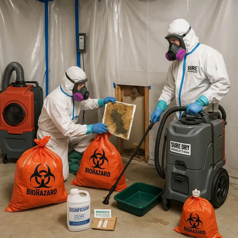 Contaminated Water Handling Protocols process in Blackford County, IN
