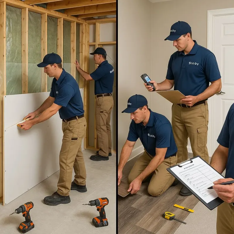 Repairs and Reconstruction process in Blackford County, IN